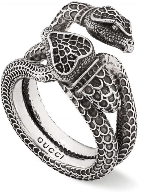 snake gucci ring|Gucci snake ring men.